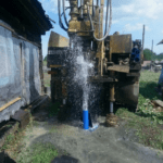 Бурение скважины на воду зимой